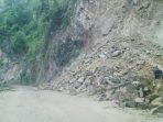Salah Satu daerah rawan longsor di tegalombo (Dok.Pacitanku)