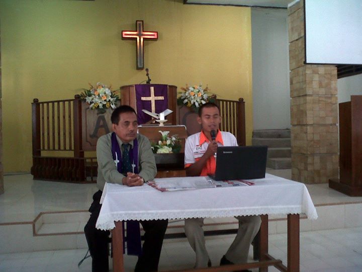 Relasi Pacitan Giatkan Sosialisasi di Gereja Pacitan (Foto : Forum Relasi Pacitan)