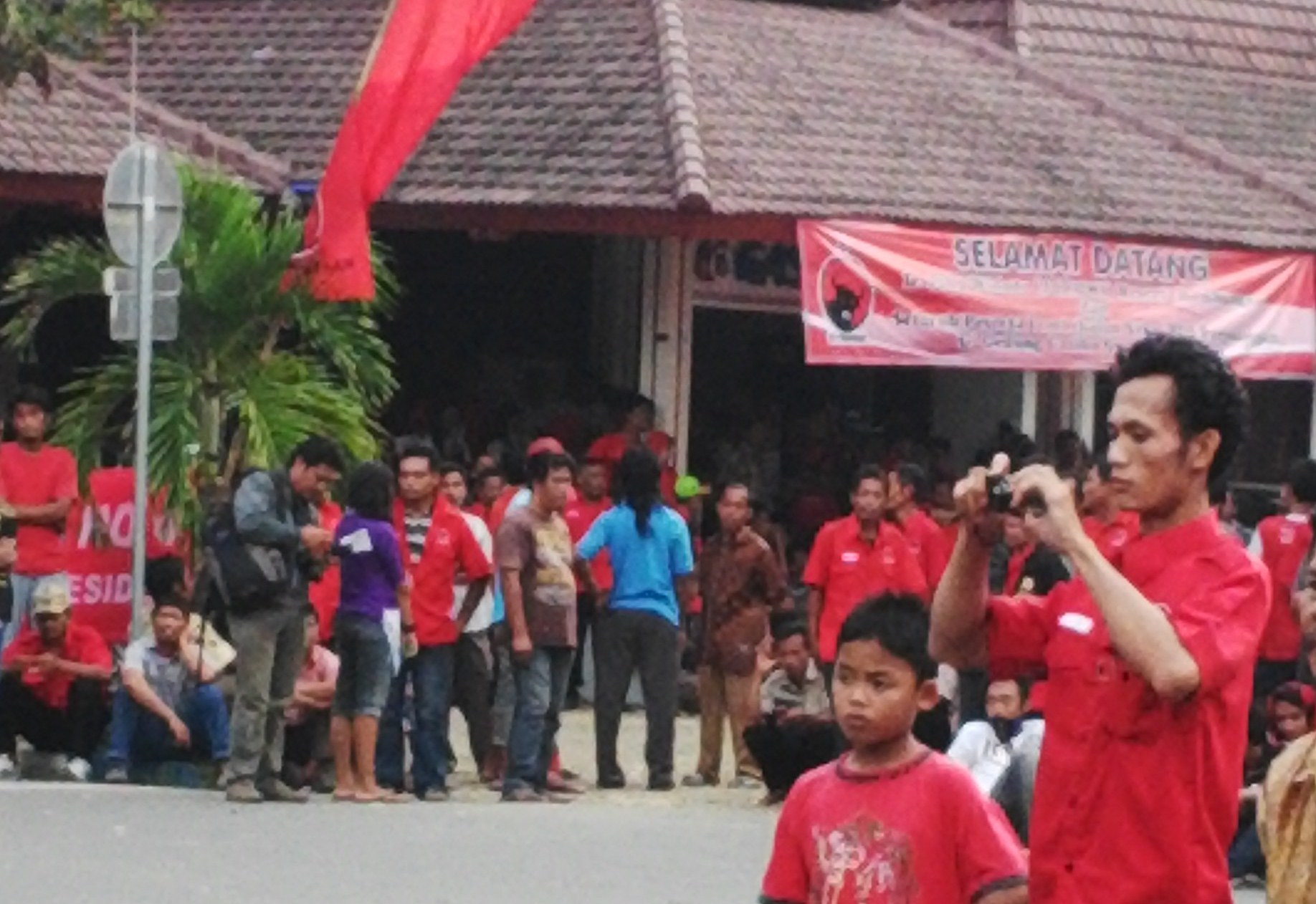 Acara deklarasi Jokowi di Gedung Gasibu beberapa waktu llau. (Foto : Dok. Pacitanku)