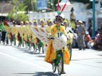Peserta lomba sepeda hias antusias ikuti jalannya acara. (Foto : Doc. Info pacitan)