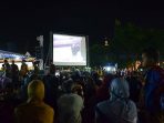 Antusiasme warga Pacitan menonton wayang. (Foto : Doc Info Pacitan)