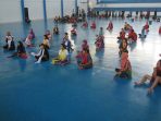 Suasana Latihan Tari Kolosal Pacitan Bumi Kaloka. (Foto : Eka Erina Rusady)