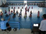 Suasana Latihan Tari Kolosal Pacitan Bumi Kaloka. (Foto : Eka Erina Rusady)