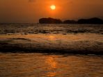 Sunset Pantai Srau (Foto : Aliqfiya)