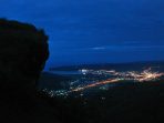 Jelang malam di Gunung Lanang. (Foto : azamunir)