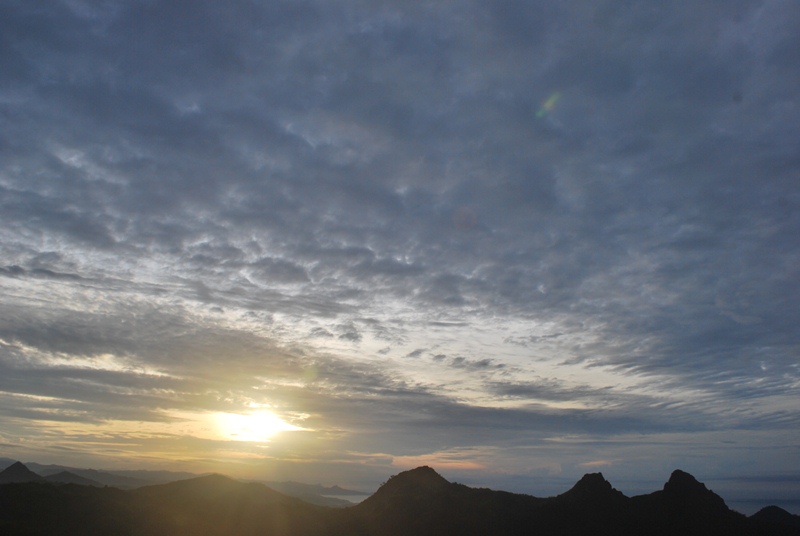 Langit Pacitan dari atas Gunung Lanang (Foto : Azamunir)