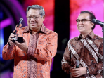 SBY menerima penghargaan PARPRI. (Foto : Instagram Ani Yudhoyono)