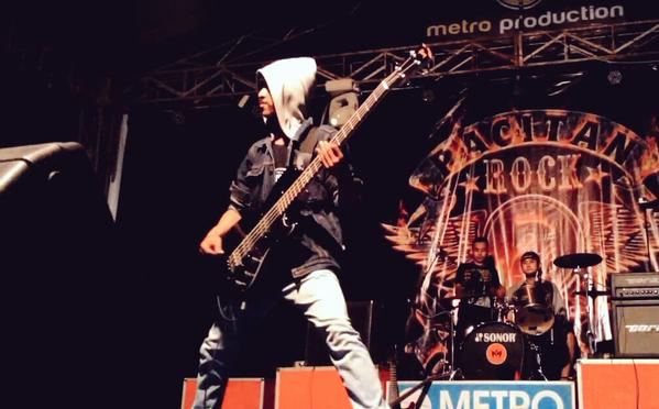 Pacitan Rock On Stage. (Foto: Rajadenok Twitter)