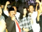 Pasangan Bambang-Dewanti yang diusung PDIP-Hanura. (Foto: Wildan/PPK)