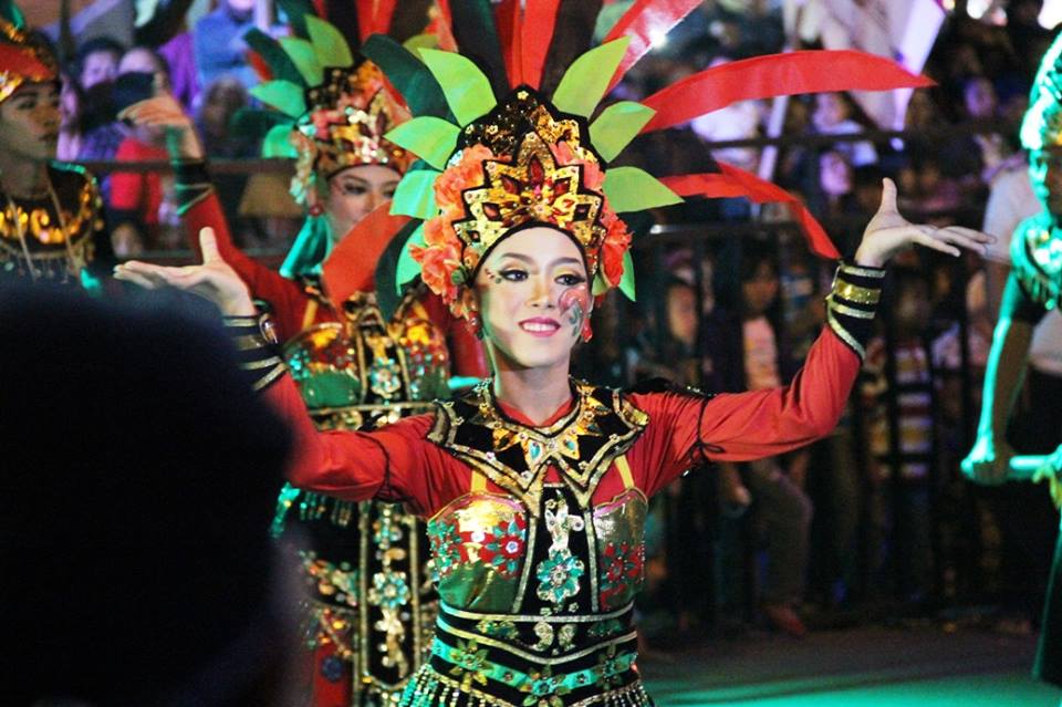 Aksi penari Festival Rontek Pacitan 2015. (Foto: Arif/Doc Info Pacitan)