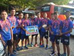 Tim Voli Pacitan yang sukses meraih juara pertama Piala Gubernur Jatim. (Foto: Landung Puji Santosa)