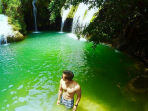 Keindahan Air Terjun Grojogan Dhuwur Candi, Pringkuku. (Foto: Captain Bagus/Pacitanku)