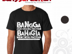 kaos warna hitam