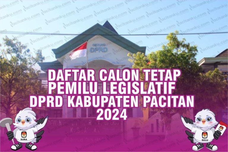 Daftar Calon Tetap Pemilu Legislatif DPRD Pacitan 2024