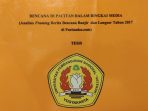 Halaman Sampul Tesis Magister Manajemen Bencana Karya Purwoto