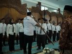 Pengukuhan pengurus DPC PKDI Kabupaten Pacitan periode 2026-2030 di Pendopo Kabupaten.