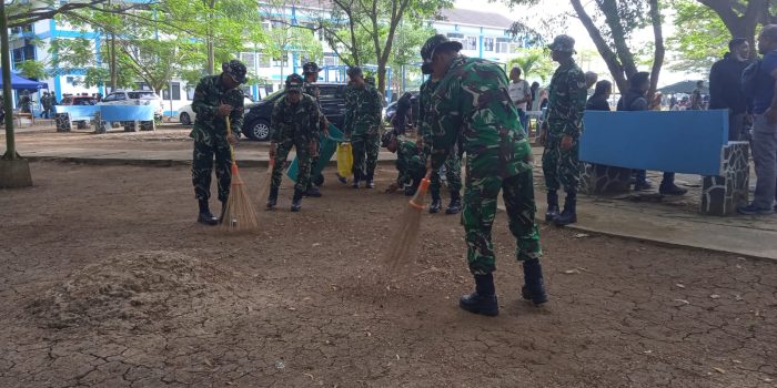 Wisma Atlet Pacitan Jadi Markas Sementara Batalyon 394/SBY.