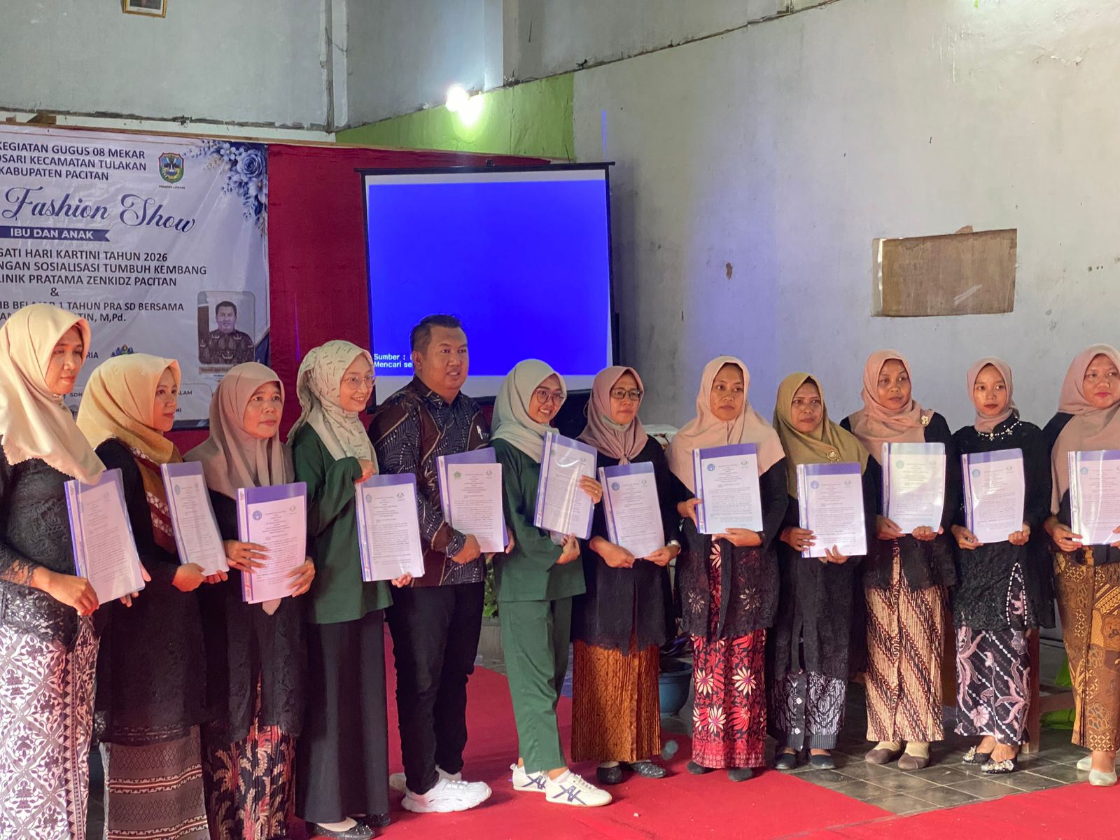 MoU antara Zenkids Klinik Pratama dan perwakilan TK se-Desa Losari Pacitan.