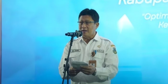 Kepala Dinas Kesehatan Pacitan, dr. Daru Mustiko Aji