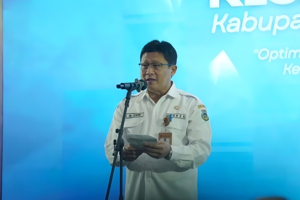 Kepala Dinas Kesehatan Pacitan, dr. Daru Mustiko Aji