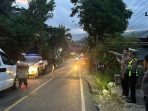 Lokasi kecelakaan maut antara mobil Avanza dan motor RX Special di Jalur Pacitan-Tulakan Desa Mentoro.