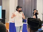 Deryansha Azhary CEO Kasisolusi saat memberikan materi strategi konten digital di Pacitan.