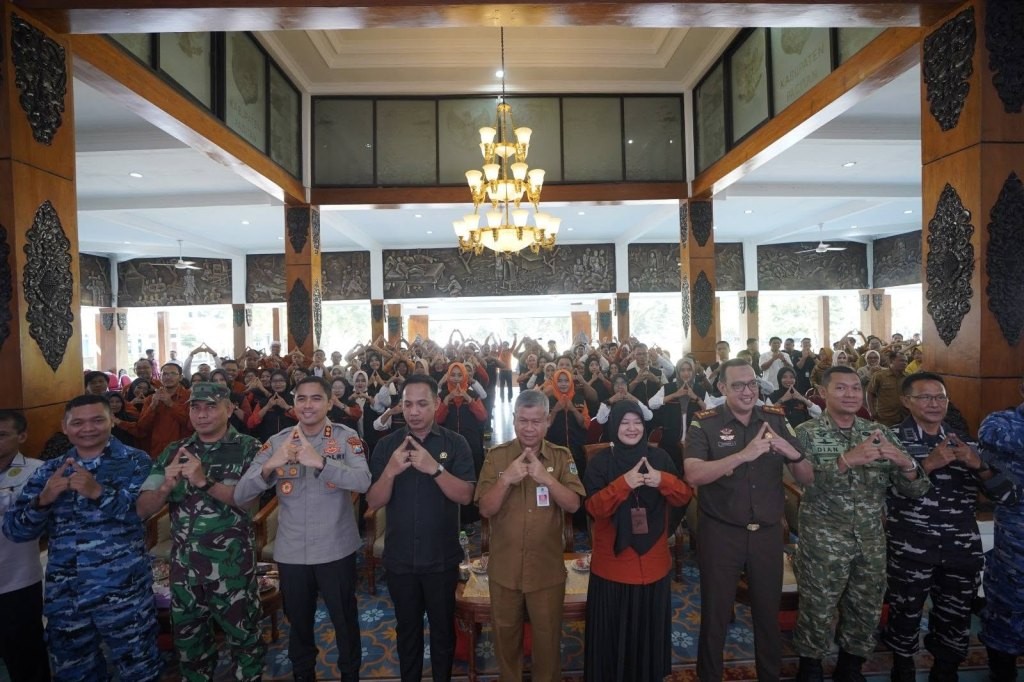 Apel Siaga Sensus Ekonomi 2026 BPS Kabupaten Pacitan Suasana Apel Siaga Sensus Ekonomi 2026 BPS Pacitan di Pendopo Kabupaten