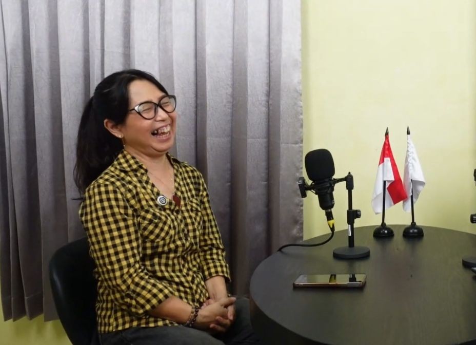 Cik Nonik Ketua AP3 membahas potensi pariwisata budaya Pacitan.