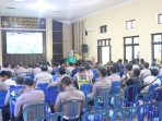 Nobar Piala Dunia 2026 Polres Pacitan Suasana antusiasme ratusan warga dan anggota Polres Pacitan saat nonton bareng Piala Dunia 2026 di Graha Bhayangkara.