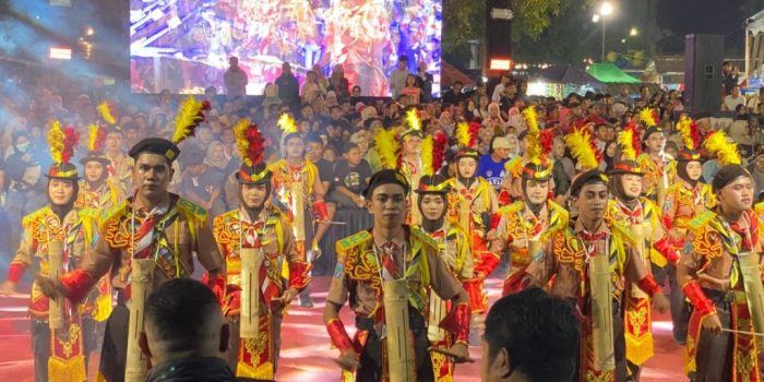 Asta Pandu Brata SMAN 1 Pacitan - Festival Ronthek Pacitan 2026 Penampilan Grup Rontek Pandu Kridhaswara SMAN 1 Pacitan membawakan tema Asta Pandu Brata di Festival Ronthek Pacitan 2026.