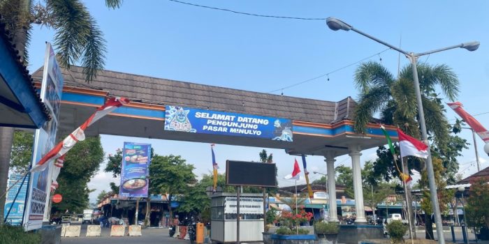 ondisi aktivitas pedagang di Pasar Minulyo Kabupaten Pacitan.