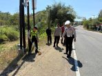 Olah TKP Kecelakaan Gerak Jalan Punung Pacitan