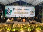 Suasana kegiatan peringatan Maulid Nabi Muhammad SAW oleh Remaja Masjid Al Muhajidin di Kecamatan Tulakan, Pacitan.