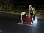 Kecelakaan Lalu Lintas Motor Tanpa Nopol di Ngadirojo Pacitan Ilustrasi dua sepeda motor ringsek pascakecelakaan lalu lintas di Jalan Raya Ngadirojo-Tulakan, Pacitan.