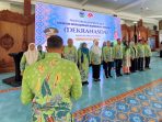 Pengukuhan pengurus Dekranasda Kabupaten Pacitan masa bakti 2025-2030.