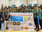 Skuad tim Kabaddi Kabupaten Pacitan berlaga di ajang Kejurprov Kabaddi Junior Jatim 2026.