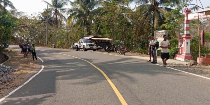 Kecelakaan Dua Sepeda Motor di Jalan Raya Pacitan-Solo Desa Dadapan Pringkuku