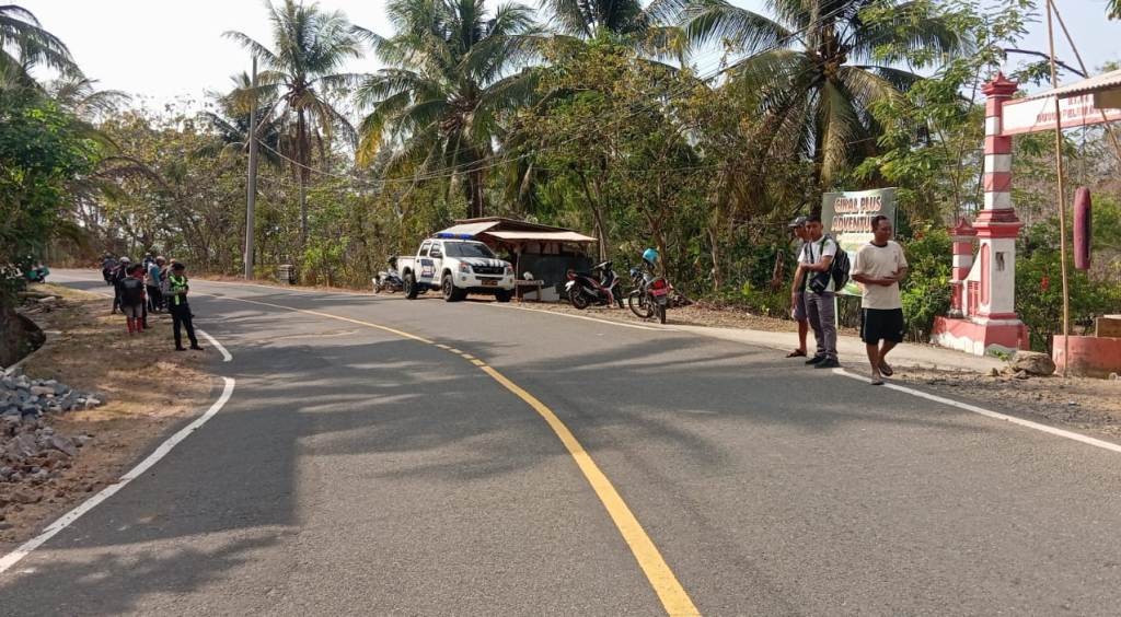 Kecelakaan Dua Sepeda Motor di Jalan Raya Pacitan-Solo Desa Dadapan Pringkuku