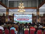 Pelatihan BHD RSU dr Darsono Pacitan Hari Jantung Sedunia 2026 Suasana pelatihan Bantuan Hidup Dasar bagi relawan di Pendopo Kabupaten Pacitan dalam peringatan Hari Jantung Sedunia.