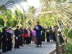 Wakil Bupati Pacitan Gagarin Sumrambah meresmikan program Kampung Pangan Lestari di Dusun Nitikan Desa Sukoharjo