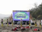 Pembukaan Festival Film Horor II Pacitan 2026 Kemeriahan upacara pembukaan (opening ceremony) Festival Film Horor (FFH) II 2026 di Pancer Dorr Pacitan yang dihadiri warga.